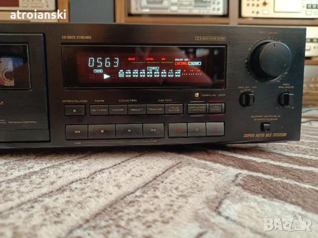 Pioneer CT-S610 Stereo Cassette deck, снимка 2 - Декове - 49915756
