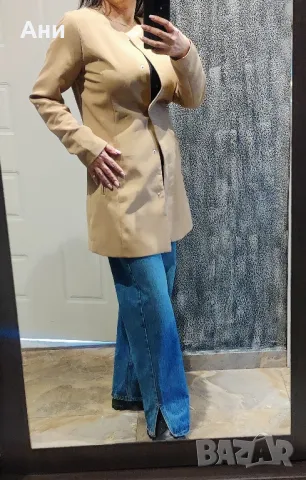 Ново Дамско бежово сако JDY, снимка 2 - Якета - 49924119