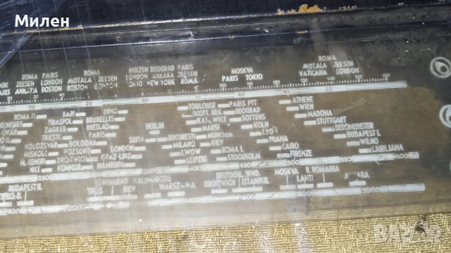 батерийно лампово радио Philips 56B, снимка 2 - Радиокасетофони, транзистори - 51322627