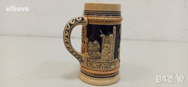 Керамична халба 1/4л, снимка 2 - Антикварни и старинни предмети - 32725933