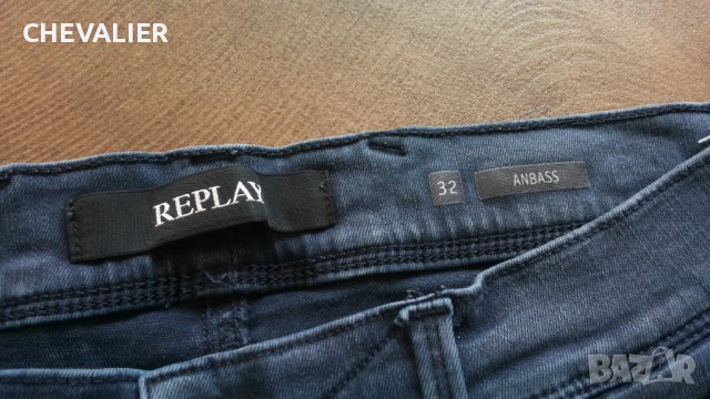 REPLAY HYPERFLEX Jeans размер 32/32 мъжки еластични дънки 37-59, снимка 11 - Дънки - 43555799