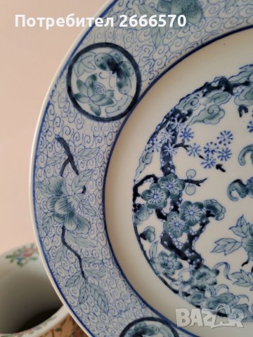 Китайска чиния китайски порцелан , снимка 3 - Антикварни и старинни предмети - 38418506