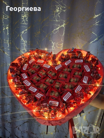 Луксозни светещи букети "DESS", снимка 7 - Ръчно изработени сувенири - 53560405
