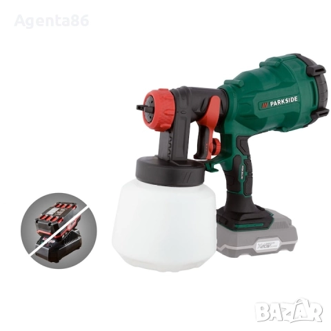 Акумулаторен пистолет за боядисване Parkside , снимка 3 - Други инструменти - 52321870