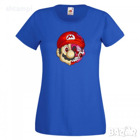 Дамска тениска Mario Zombie 5 Игра,Изненада,Подарък,Празник,Повод, снимка 7 - Тениски - 37237972