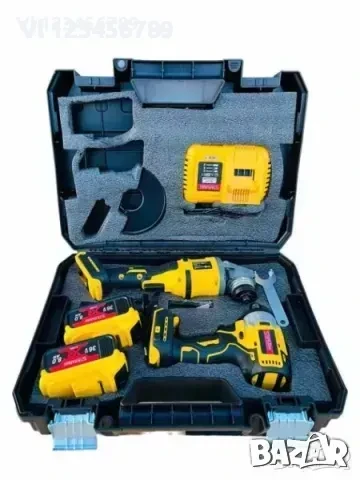 Акумулаторни ъглошлайф и гайковерт Stahl Mayer- 36 v 2х 8 ah, снимка 5 - Други инструменти - 50738991