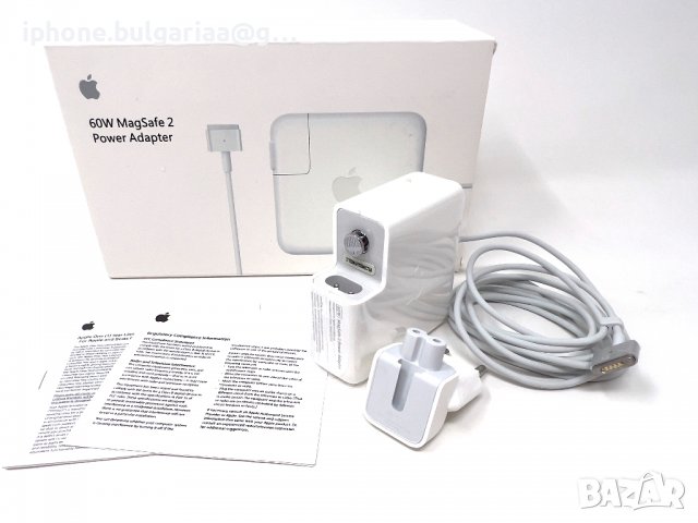  Зарядно за Apple MacBook Air, Pro 60W и 85W Magsafe 1,2 Макбук, снимка 7 - Кабели и адаптери - 37119199