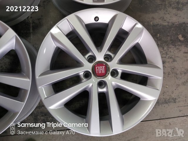 4 броя алуминиеви джанти за Fiat Croma,Fiat 500X  17, снимка 6 - Гуми и джанти - 27654410