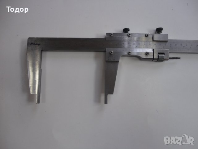 Голям професионален японски шублер Mitutoyo в кутия , снимка 11 - Шублери - 43936777