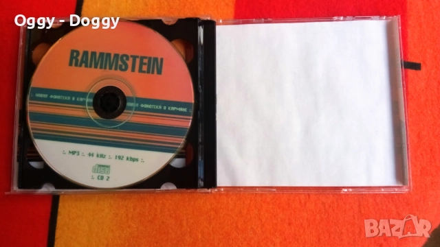Рамщайн - два МР3 диска, снимка 3 - CD дискове - 51594393