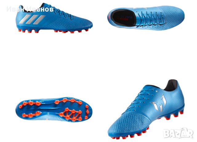 бутонки  adidas Messi 16.3 AG номер 36-36 2/3 , снимка 3 - Футбол - 40877509