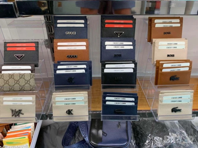 визитници от естествена кожа gucci louis vuitton , снимка 4 - Портфейли, портмонета - 50711403