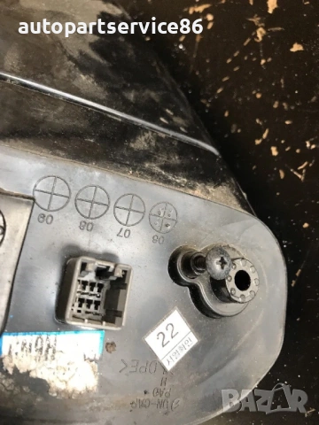 Електрическо странично огледало ляво черен цвят за KIA Carens (2006-2010) 022576, снимка 3 - Части - 53443378