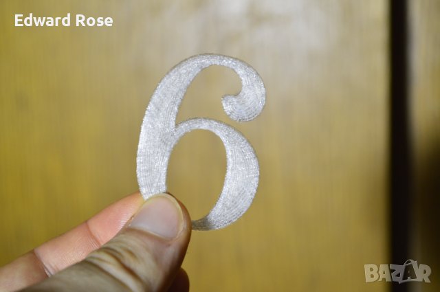 Цифри числа от пластмаса от 0 до 9, снимка 4 - Други - 37538062