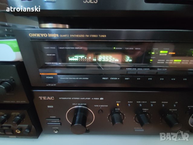 Onkyo T-9990 (tuner), Оnkyo Р-308 (preamplifier), Оnkyo М-509 (power amplifier), снимка 8 - Декове - 37022900