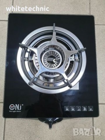 ••НОВО••  Газов керамичен котлон единичен с термо защита-NJ-NGB S1 3г.гаранция, снимка 2 - Котлони - 28008922