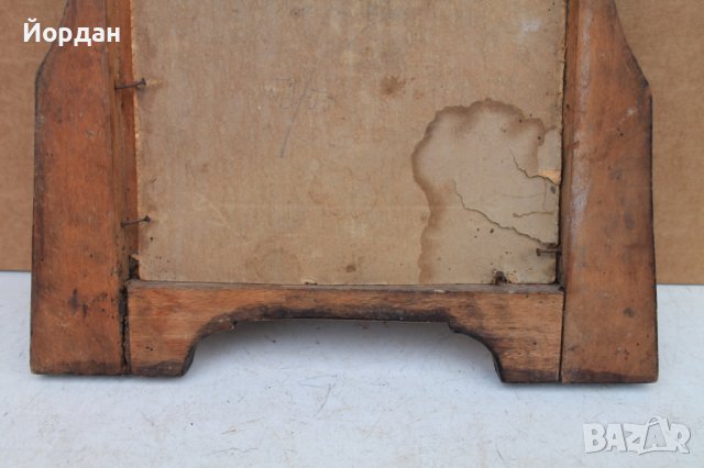 Стара дървена рама със снимка , снимка 9 - Колекции - 40404497