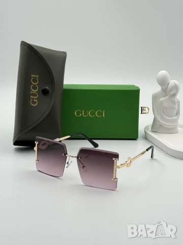 очила с калъф, кутия и ув защита miu miu gucci , снимка 4 - Слънчеви и диоптрични очила - 50766543