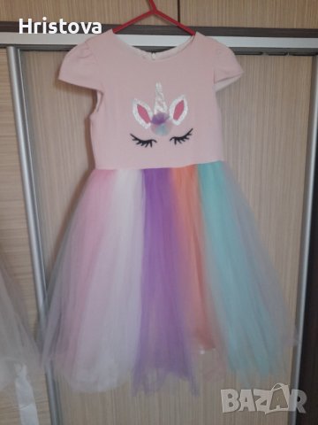 Официална детска рокля 6-8год.