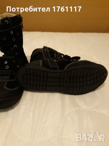 Hush Puppies-Боти естествен велур, снимка 5 - Детски боти и ботуши - 26289686