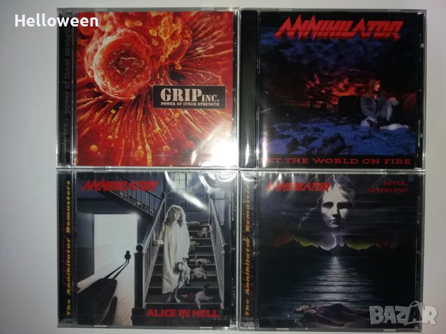 W.A.S.P.,Slayer,Metallica,Sepultura-оригинални, снимка 2 - CD дискове - 40220218