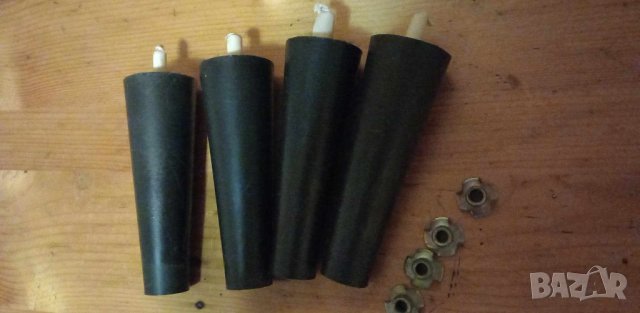 Крачета пластмасови, височина 13,5 см, 4 бр