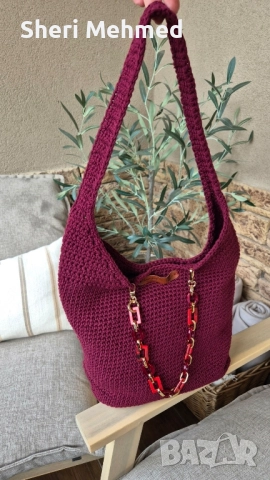 ръчно плетени чанти, снимка 8 - Чанти - 51996737