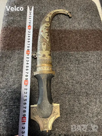 арабски нож , снимка 4 - Антикварни и старинни предмети - 49635973