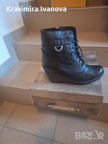 нови боти естествена кожа , снимка 4 - Дамски боти - 52513518