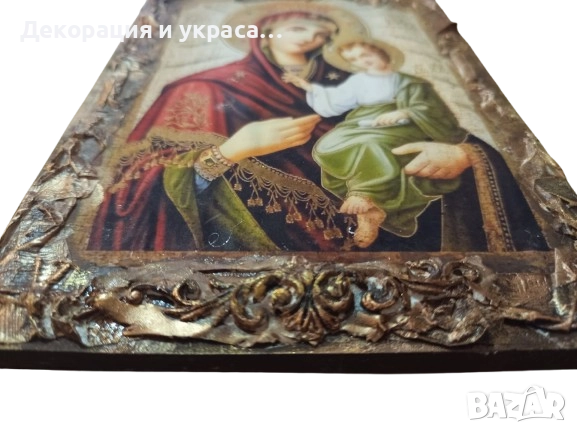 Икона за подарък на Кръстник, снимка 3 - Декорация - 52641439