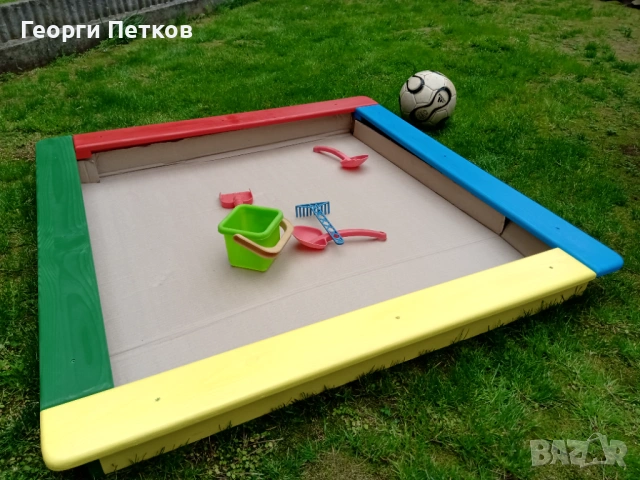 Пясъчник, цветен -110х110cм., снимка 5 - Други - 53524147