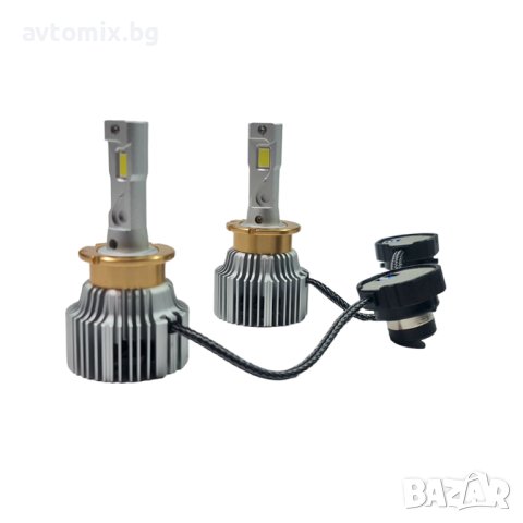 D2S/D2R LED xenon крушки, 70 W, 12000 LM, Canbus D-series, комплект, снимка 9 - Аксесоари и консумативи - 43203536