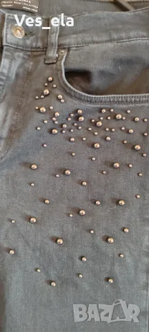 дамски дънки ZARA premium denim collection, EUR 36, снимка 5 - Дънки - 49169180