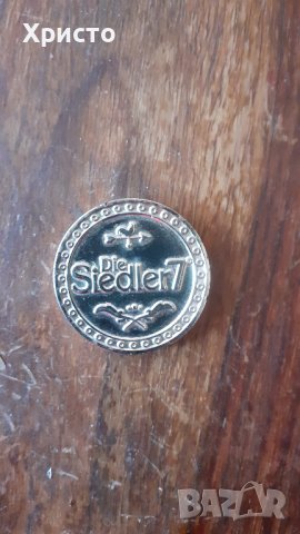 монета жетон за играта Die Siedler 7 антикварен и много рядък