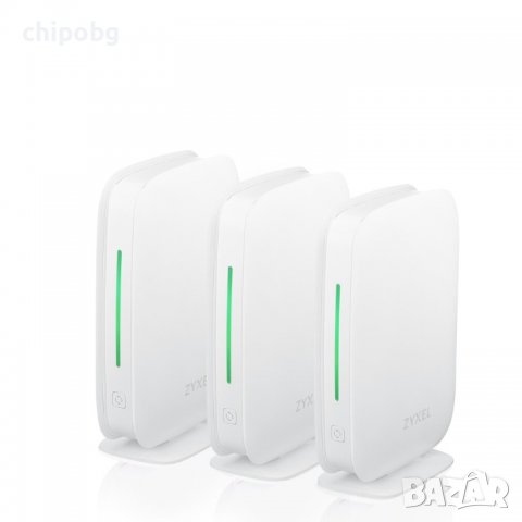 Wi-Fi система, ZyXEL Multy M1 WiFi System (Pack of 3) AX1800 Dual-Band WiFi, снимка 1 - Рутери - 38524589