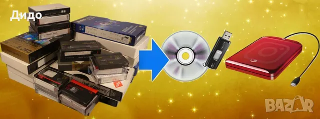 Дигитализация (конвертиране) видеокасети VHS, VHS-C, miniDV, Hi8 и Video 8., снимка 3 - Плейъри, домашно кино, прожектори - 50387690