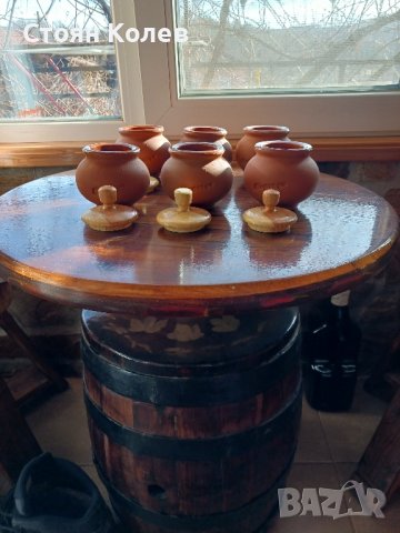 малки глинени гърнета. , снимка 3 - Форми - 43803616