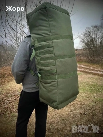 ТАКТИЧЕСКИ САК-120 литров(Сак-Раница)-2 модела, снимка 3 - Оборудване и аксесоари за оръжия - 53235381