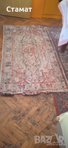 Персийски килим 1.70/0.9 Запазен Има малки забележки в двата края, снимка 2 - Други - 51116512