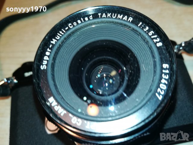 PENTAX-MADE IN JAPAN-ВНОС SWISS 1102232000, снимка 11 - Фотоапарати - 39641429
