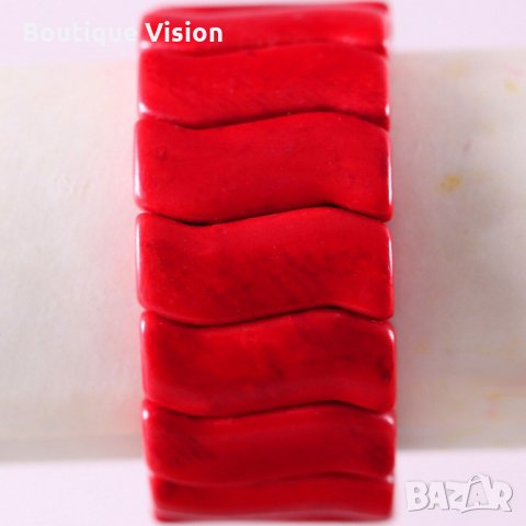 Ново! Гривна с естествени камъни Хаулит