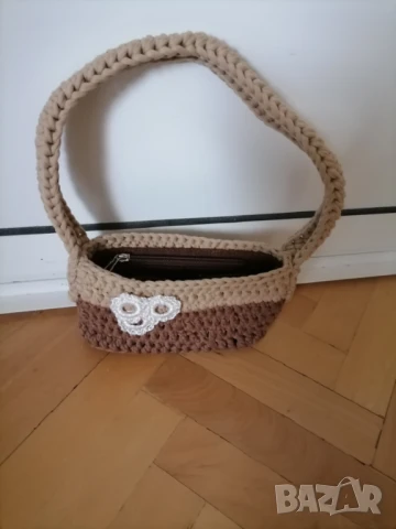 Прекрасни плетени чанти, снимка 13 - Чанти - 51023675
