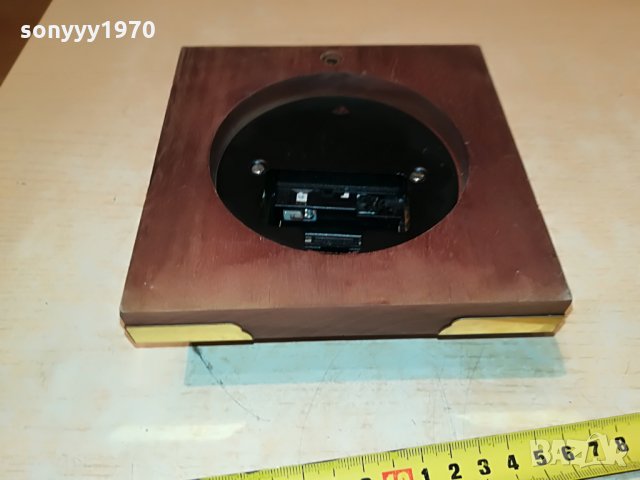 clock-made in germany-мед/месинг/дърво 2206211141, снимка 14 - Антикварни и старинни предмети - 33296611