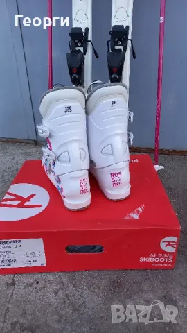 Детски комплект скиRossignol-130см.+обувки Rossignol-23, снимка 3 - Зимни спортове - 49134746