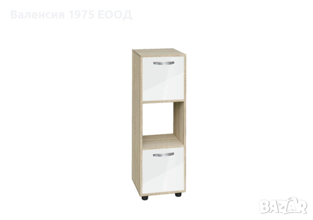 Етажерка Кубо 3 с една или две вратичка гланц, снимка 13 - Етажерки - 46444142