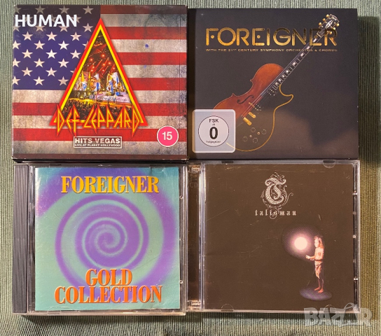 Foreigner,Def Leppard,Talisman , снимка 1 - CD дискове - 44845655
