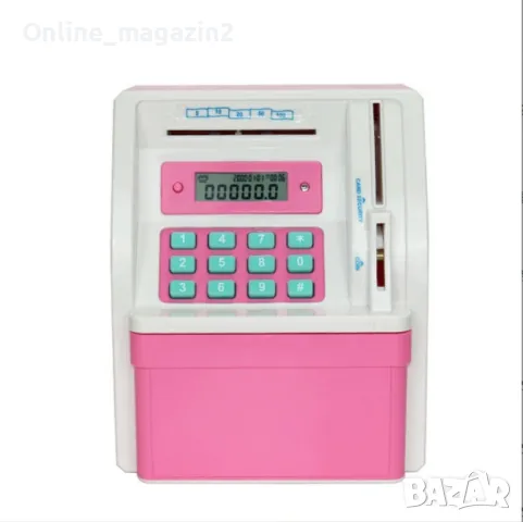 Сейф за деца тип „банкомат“  отваряне с парола , снимка 1