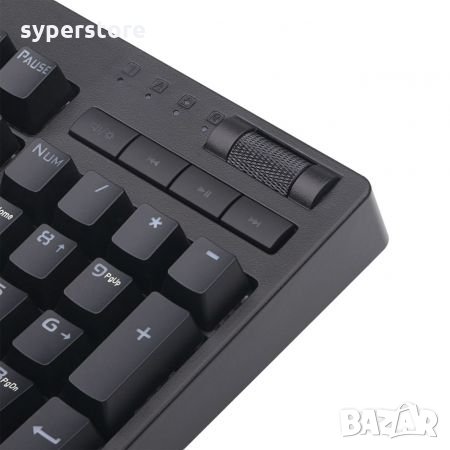 Клавиатура Геймърска USB Redragon Manyu K579RGB-BK Механична с RGB Подсветка, снимка 4 - Клавиатури и мишки - 32388847
