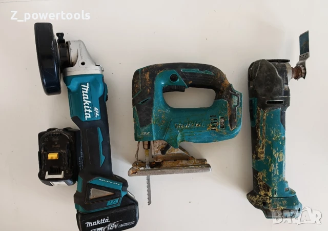 makita сет инструменти ъглошлайф дете мултитол, снимка 1