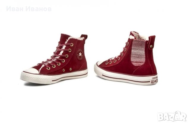 зимни кецове   Converse Ct Chelsea Hi B 549598C   номер 39, снимка 6 - Кецове - 39165540
